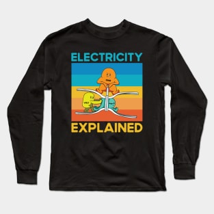 Electricity Explained Long Sleeve T-Shirt